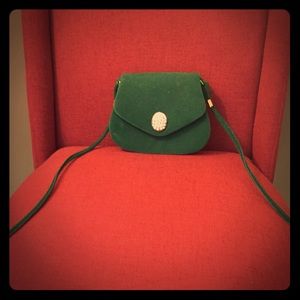 Vintage green purse